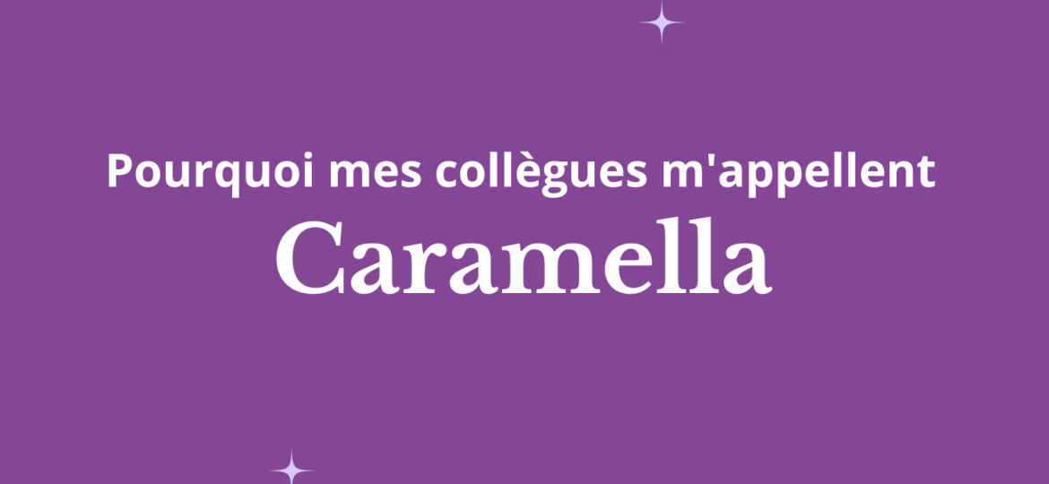 Graphic template blog inSight Studio avec texte Caramella