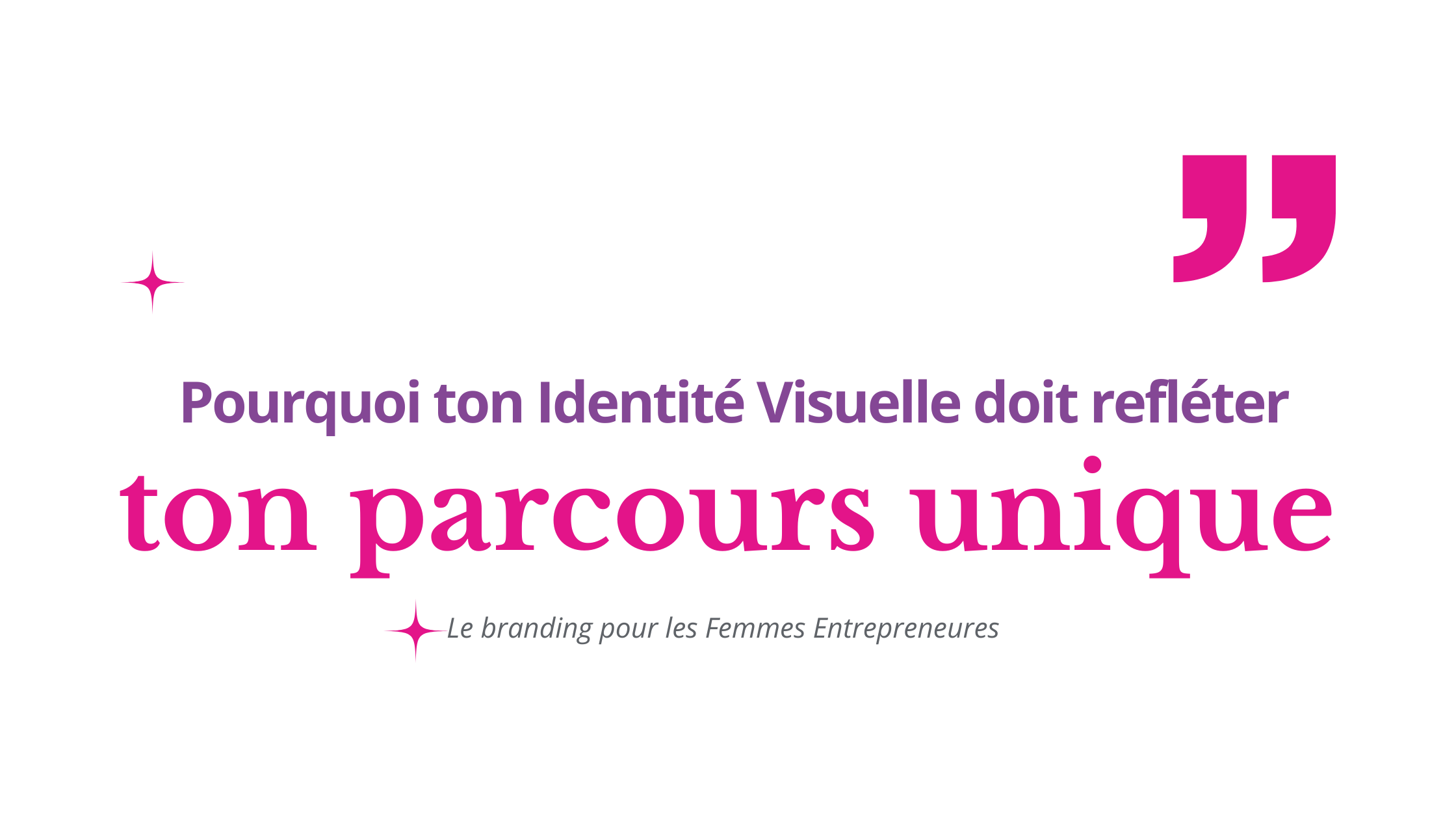 identité visuelle branding femmes entrepreneures